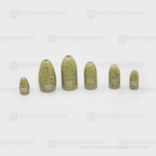 Tungsten alloy fishing sinker bullet weight